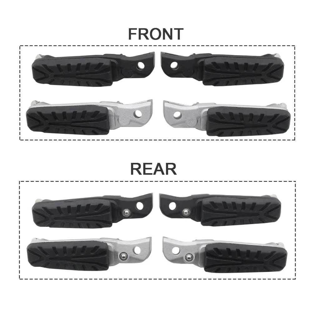 For DUKE 125 200 250 390 2019-2024 RC125 RC200 RC390 Motorcycle Front Rear Footrest Foot Pegs Pedals Duke250 Duke390 Duke200