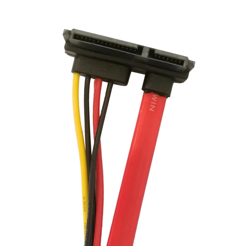 Cable Combo 15 Pin Power and 7 Pin Data Cable 4Pin Molex to Serial ATA