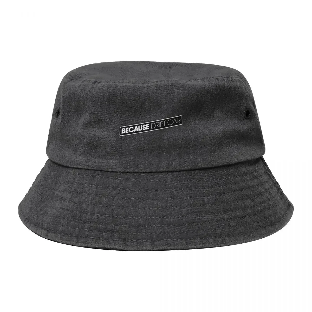 Because Drift Car Bucket Hat tea Hat Gentleman Hat Sunhat Caps Women Men's