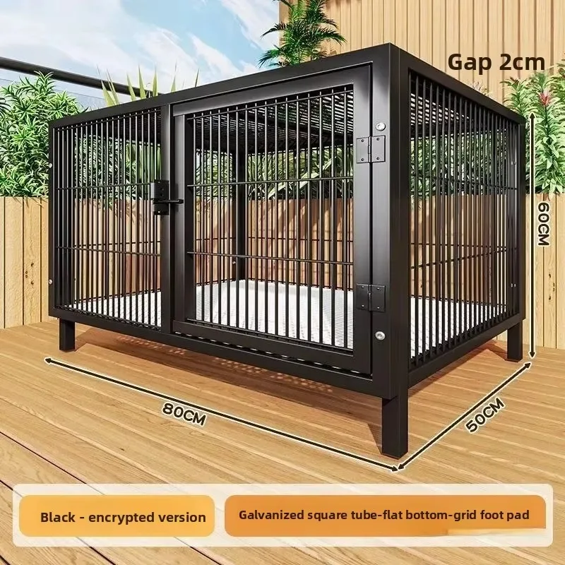 D20 Dog Cage Large Dog Medium Dog Indoor And Outdoor Toilet Reinforced Labrador Pet Cage