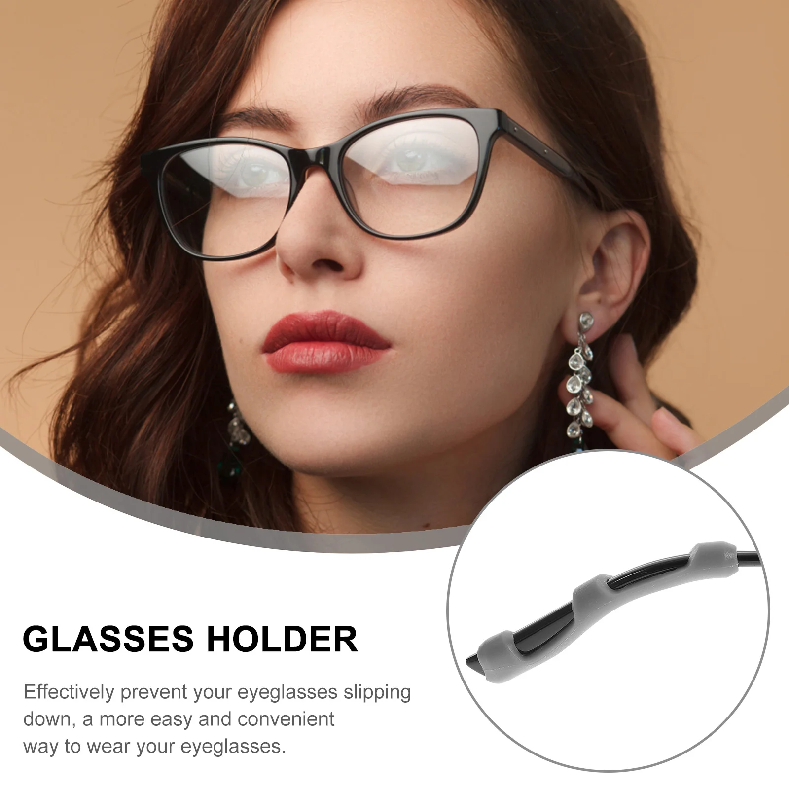 10 Pairs Ear Clip Spectacle Temple Protector Sunglasses Sports Silica Gel Eyeglass Tips Cushions