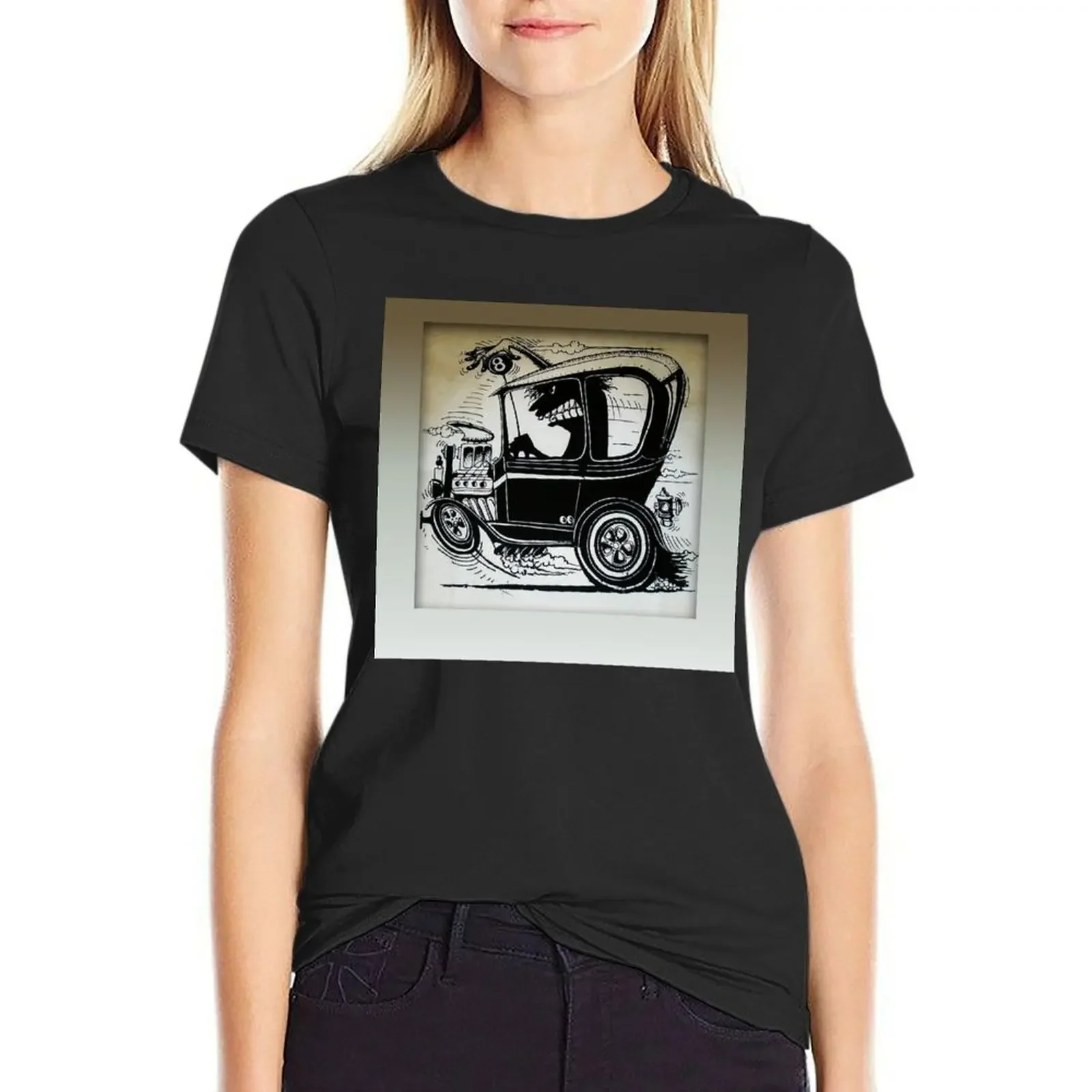 

Classic Rat Fink T-Shirt heavyweights sweat female new edition Woman clothes