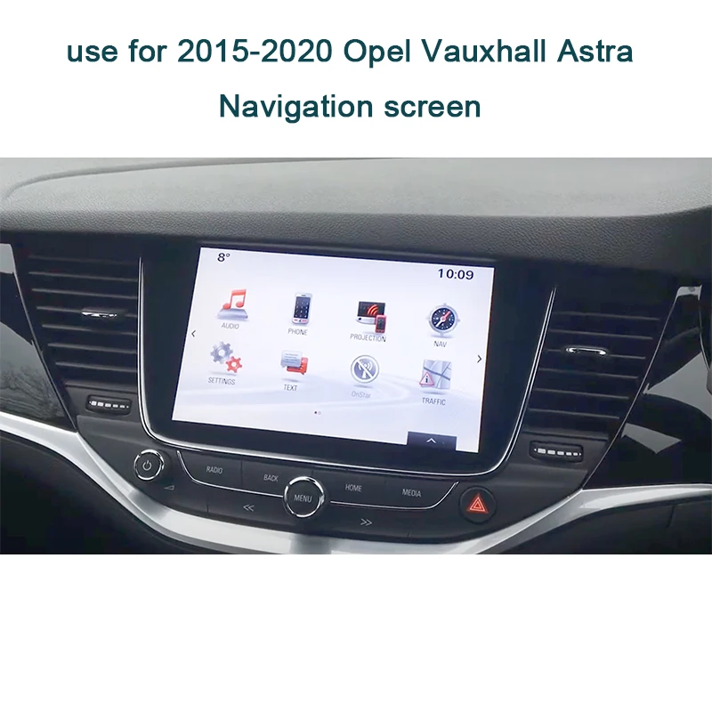 LQ080Y5DZ10 8 Inch LCD with Touch Panel for 2015-2020 Opel Vauxhall 900 IntelliLink Navigation Radio Sat Screen