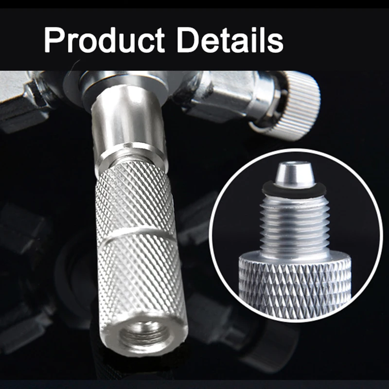 Detalle 2 de Electroválvula Stainless Steel Multi Way Aquarium CO2 Splitter Distributor Check Valve Solenoid Valve CO2 Regulator Fish Tank Accessori Otras válvulas