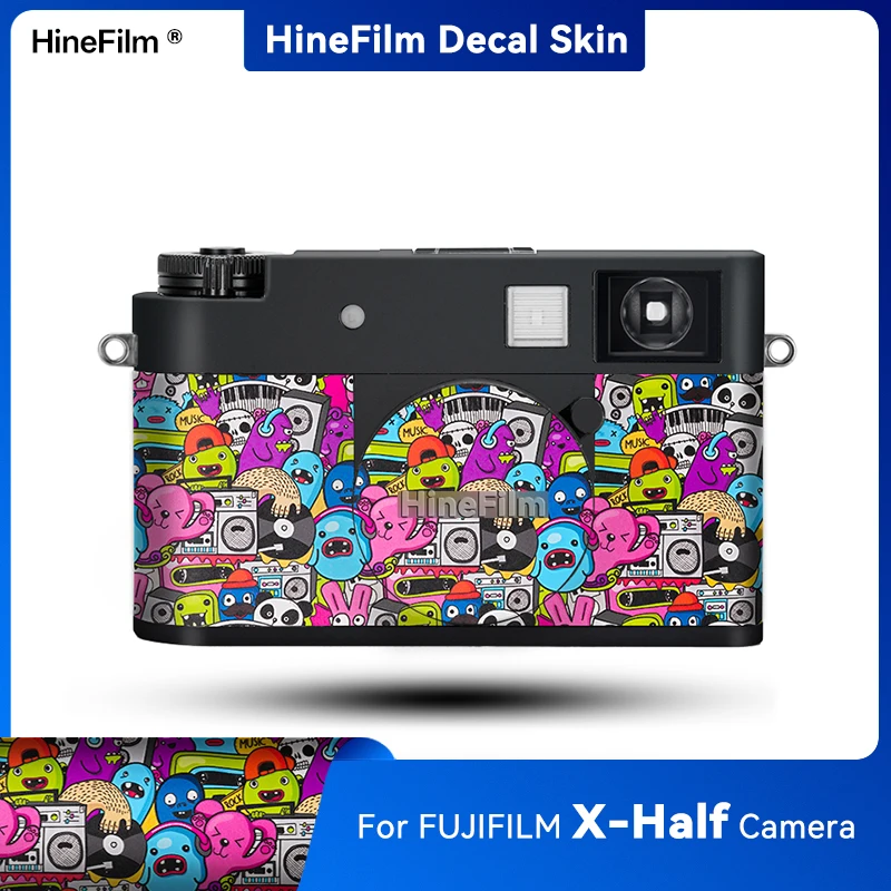 

Hinefilm Skin for Fuji XHalf Camera Decal Skin Wrap Cover For Fujifilm X-Half Camera Sticker Fuji X Half Camera Protector