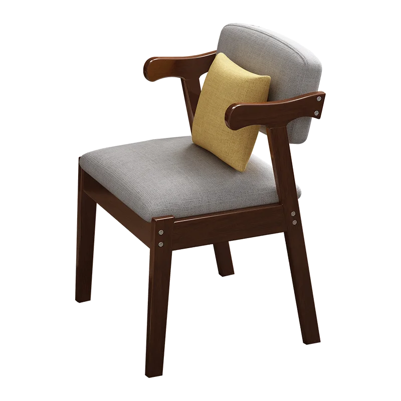 

Modern minimalist dining chairs, household simple backrest stools, learning and writing chairs, leisure chairs