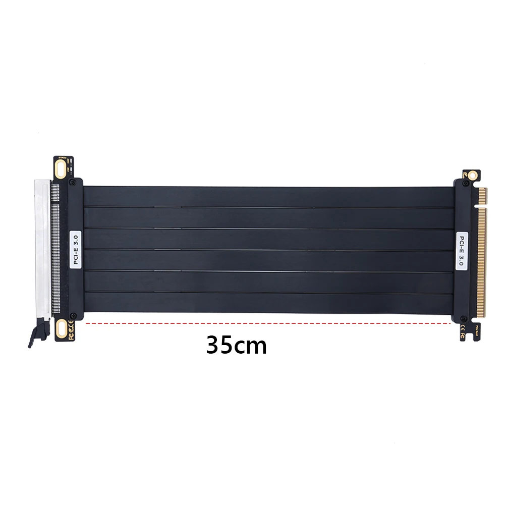 Удлинительный порт, 180-градусный адаптер, удлинитель PCI Express Gen 3, графический процессор, удлинительный кабель для видеокарты, удлинительный кабель PCIE 3.0