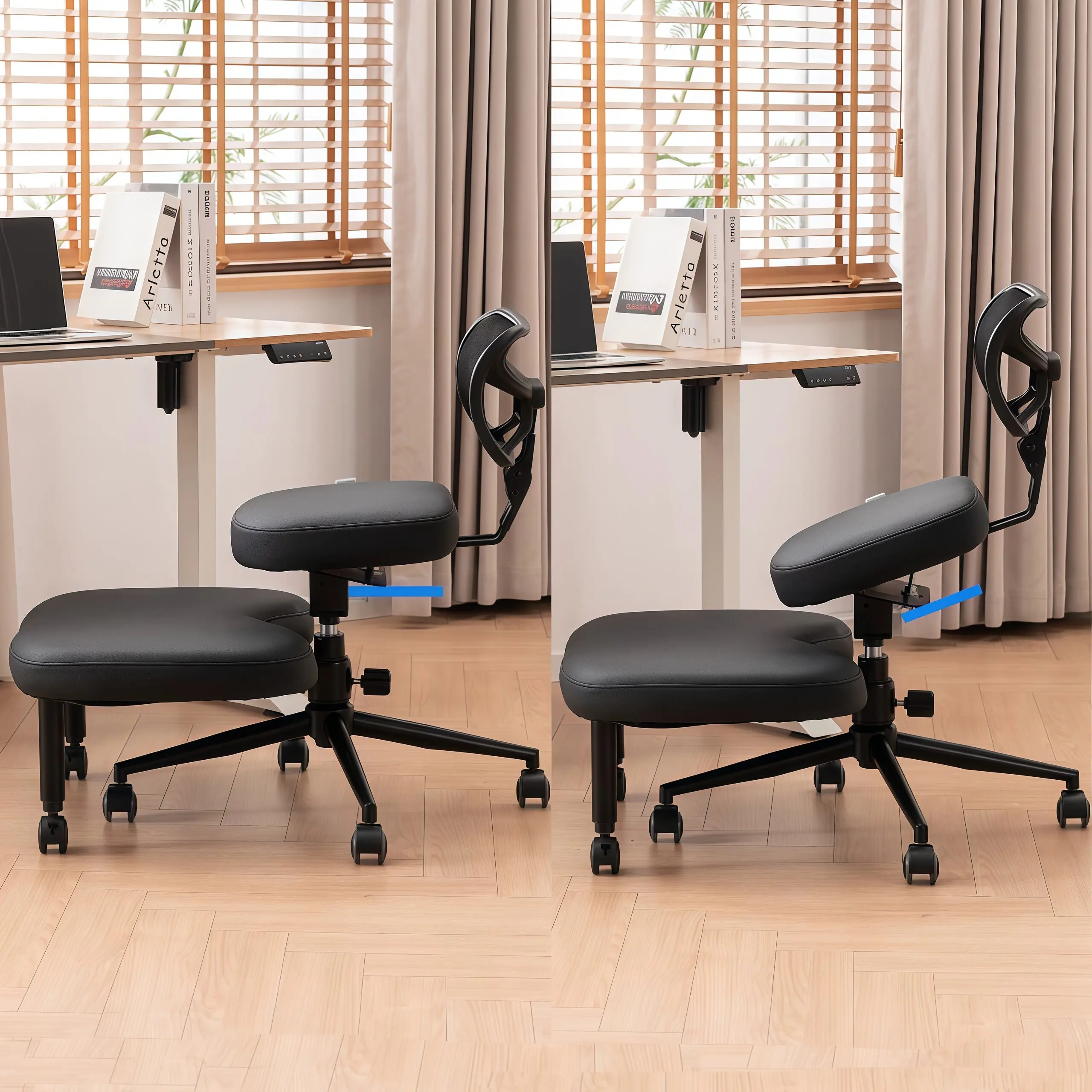 Adult corrective sitting position Cross-legged chair Riding Back pain corrective Study writing chair Anti-hunchback kneeling