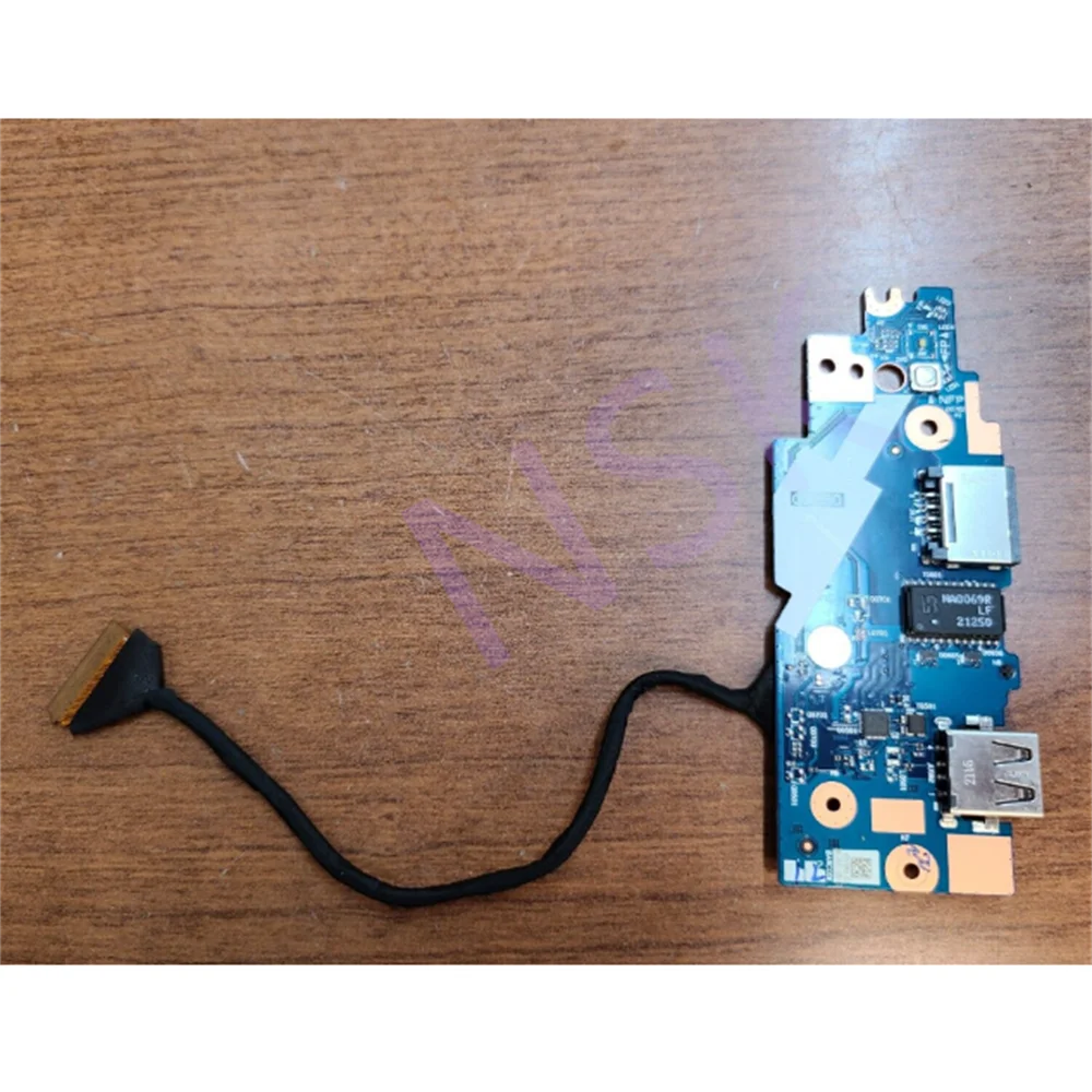 Imagem -02 - Laptop io Motherboard com Cabo Usb Placa Ethernet 100 Teste Original Lenovo Thinkpad E15 Gen Ns-d013 5c50z44717