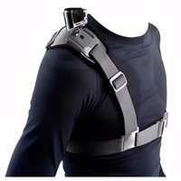 For Go pro Accessories shoulder Strap Mount Harness for Gopro Hero 13 10 9 7 5  SJ4000 Eken H9 Camera Chest Harness Belt Adapter