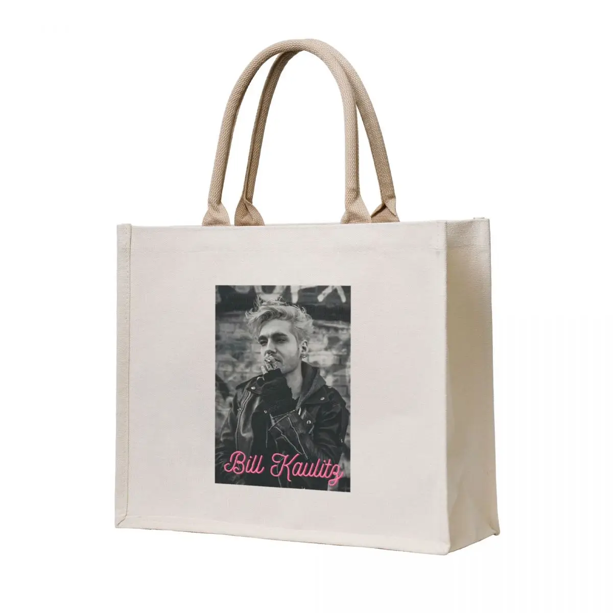 

Bill Kaulitz (2) Tote Bag reusable shopping bag custom bags canvas tote bags
