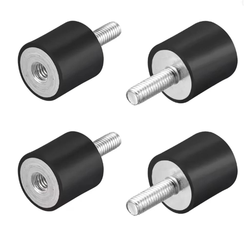 1Pcs VD-Type Damper Anti Vibration Isolation Mount M10 M12 M16 M20 Male-Female Thread Rubber Shock Absorber Crash Pad 40-150mm