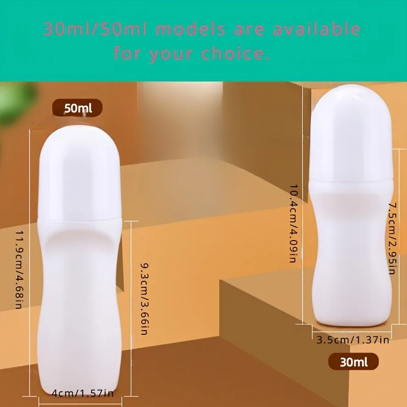 1pc Essential Oil & Perfume Applicator, Empty Refillable Container with Screw Cap,Easy Roll Discharge for Liquid Storage