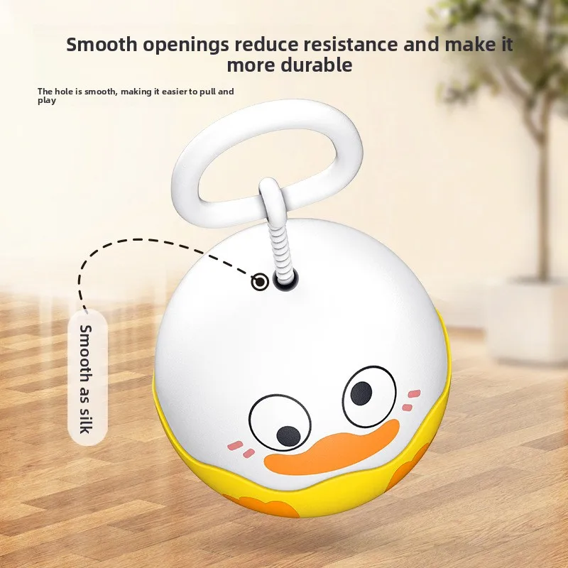 Children's Whistle Ball Flash Pull Wire Rotating Pocket Toy, Cute Cartoon Shape Finger Exercise Decompression Toy