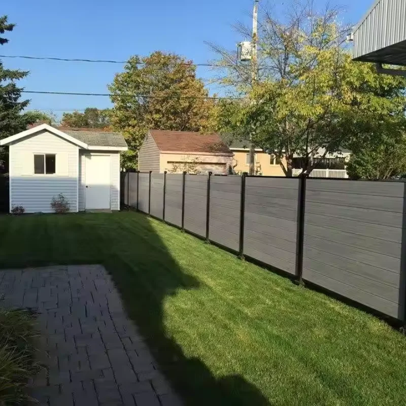 WPC Privacy Fence Panel 6x80 Inch Salt Spray & UV Proof 3000Hrs, Heavy Duty 250kg/m² with Hidden Clips, Splinter-Free Pool/Gard