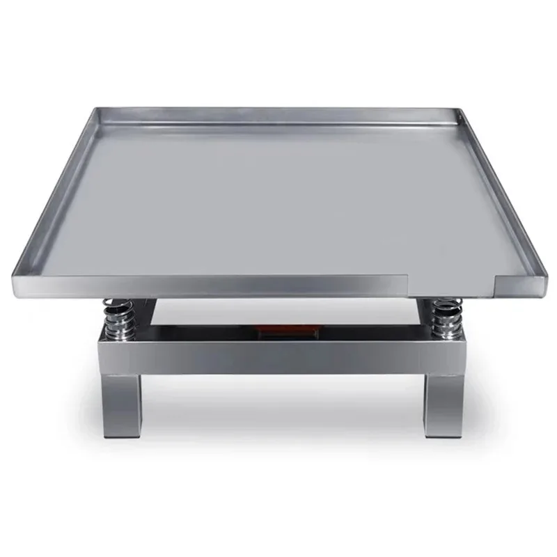 Mesa vibratoria de hormigón de 50x50CM, banco de prueba de vibración, bloque de prueba, plataforma de vibración, Mini mesa vibratoria de acero inoxidable, UE/EE. UU.