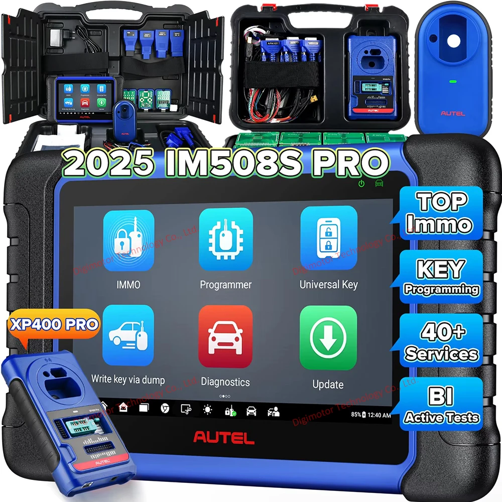 Autel MaxiIM IM508S PRO with XP400Pro Kit All-In-One Key Fob Programming Tool ECU IMMO OBD2 Auto Car Diagnostic Scan Tool EEPROM