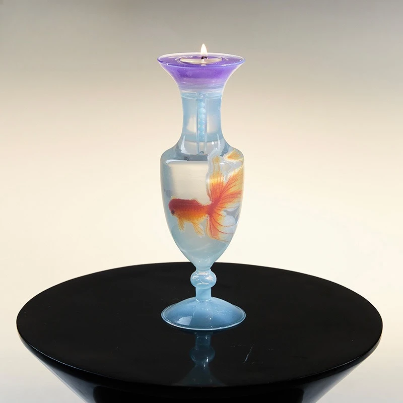 New Chinese handmade candle holder scented candle atmosphere decoration ornament gift