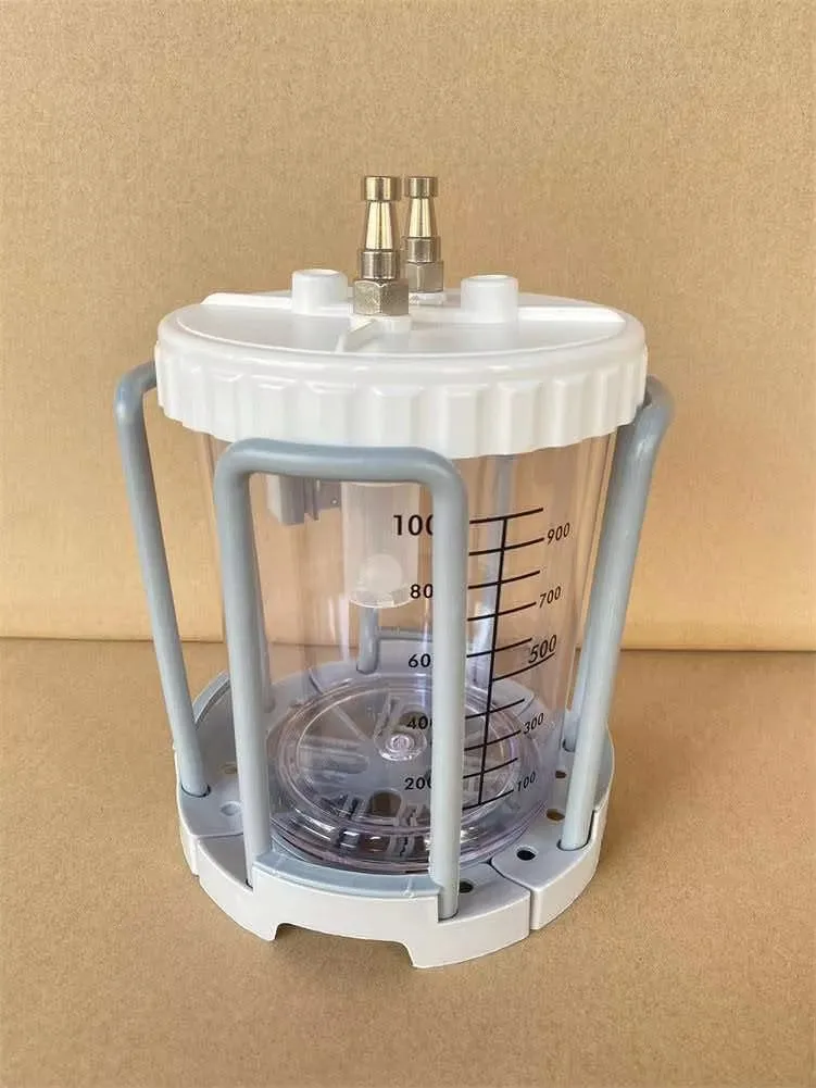 2000ml 2L Plastic Buffer Bottle Vacuum Pump Using Buffer Liquid Transparent Negative Pressure Bottle Suction Bottle