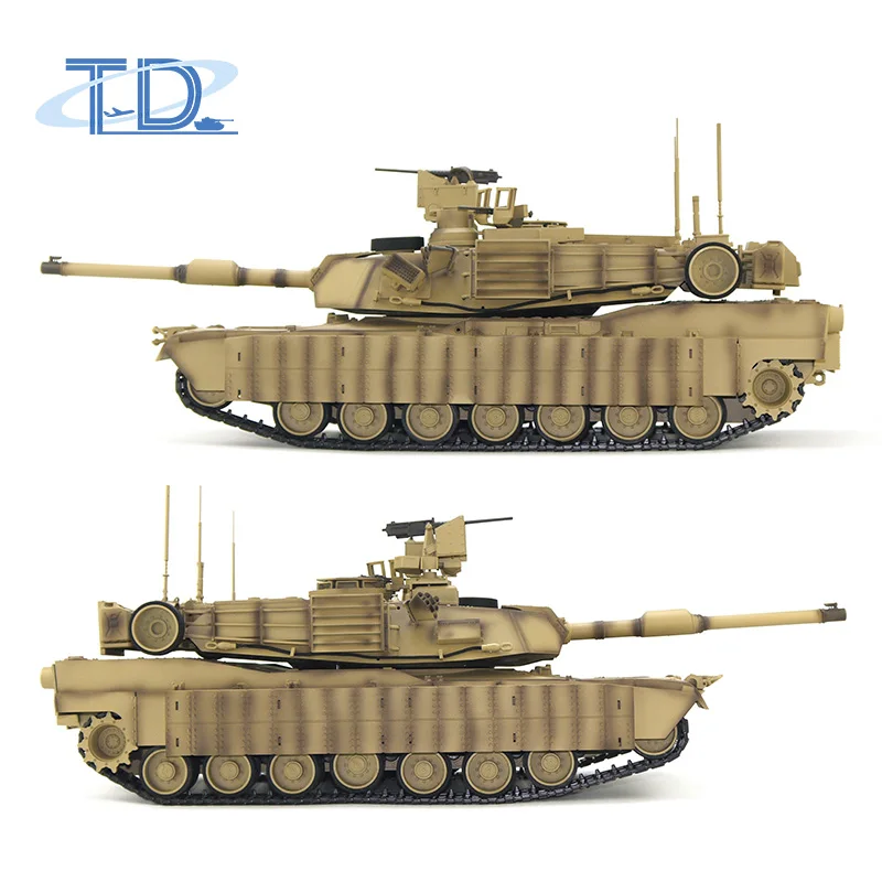 Gifts 1/16 Tongde RC Infrared Battle Tank M1A2 SEP V2 Abrams Electric TOUCAN Ready to Run Military Tanks Toys for Boys TH23303