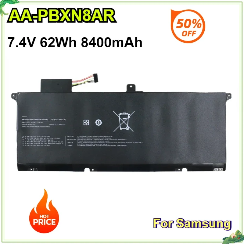 

AA-PBXN8AR Laptop Battery For Samsung NP900X4D NP900X4C NP900X4B NP900X4 NP900X46 NP900X4C-A01 A02 NP900X4B-A01FR 7.4V 62Wh