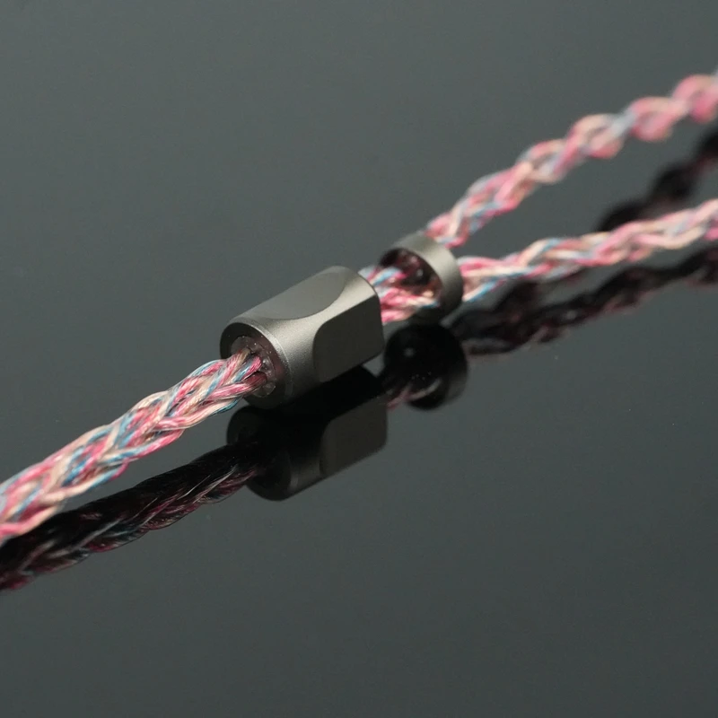ZiSin 56 8-Core Upgrade-Kabel 4,4 mm 0,78 2Pin/MMCX/Dual 3,5 für TANGZU FUDU NX7MK4 SE535 UE900S. – Detail 3