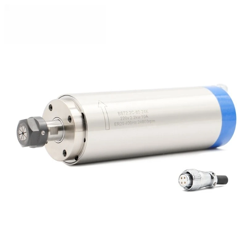 Water cooled spindle motor