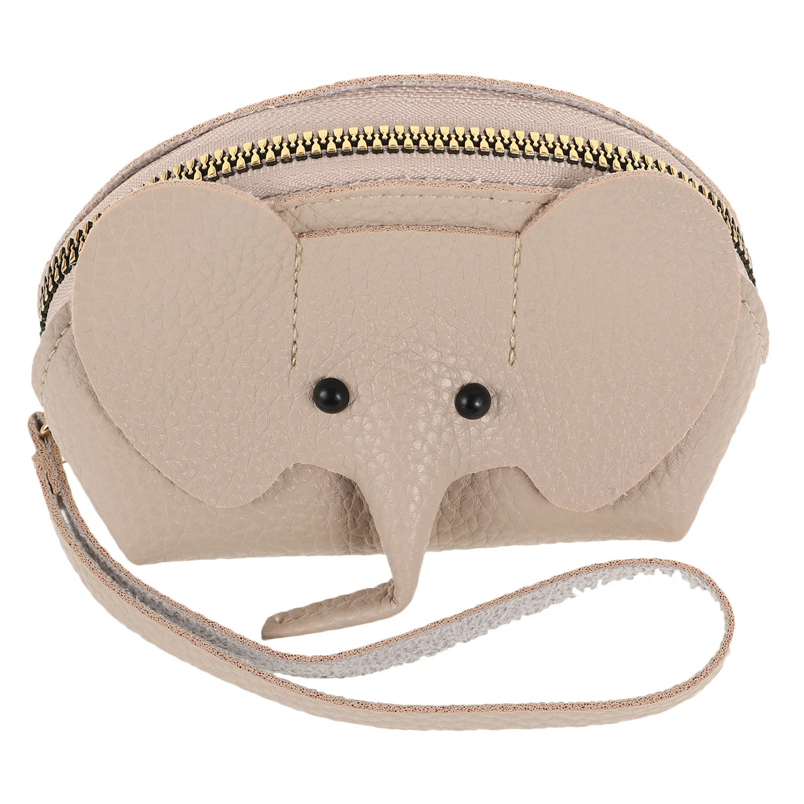 Кошелек для монет из искусственной кожи со слоном, прочный маленький кошелек для монет, наушников, ювелирных изделий, милый маленький чехол для монет