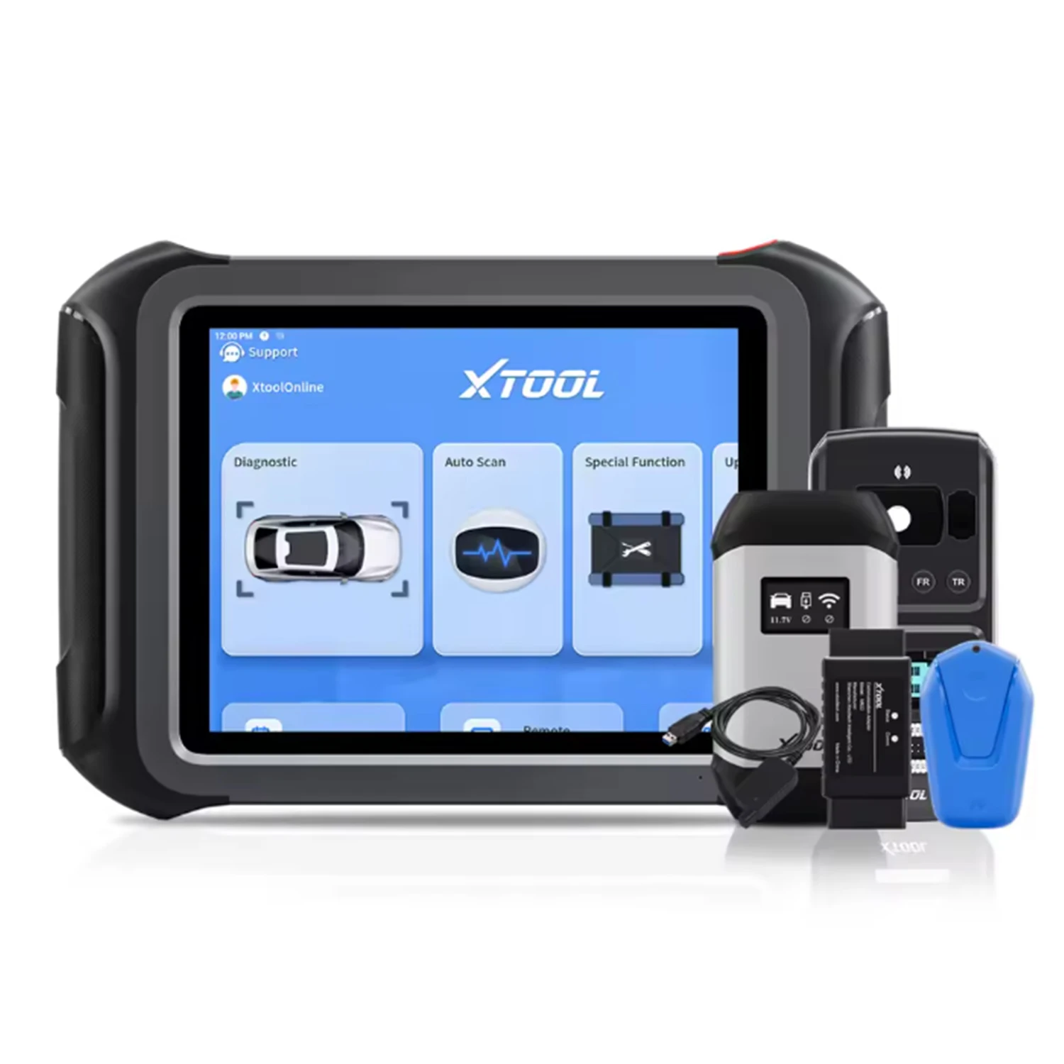 XTOOL X100 MAX2 Full Sets Key Programmer All System Car Diagnostic Tool J2534 ECU Programming 42 Service Bi Directional Key Fob