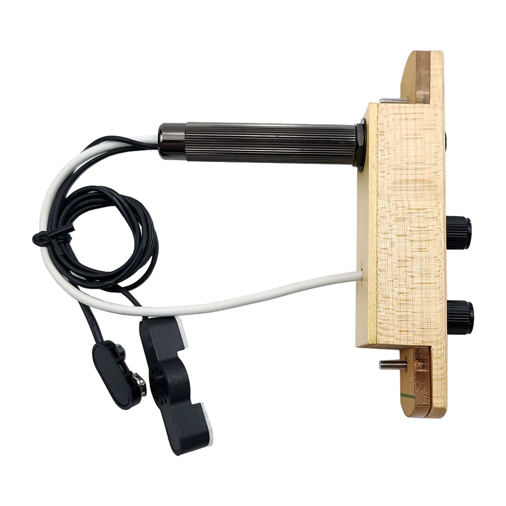 Cajon Drum Pickup with Tone Volume Control Microphone Electronic Pick-up System Output Jack Percussion Instruments Accessories