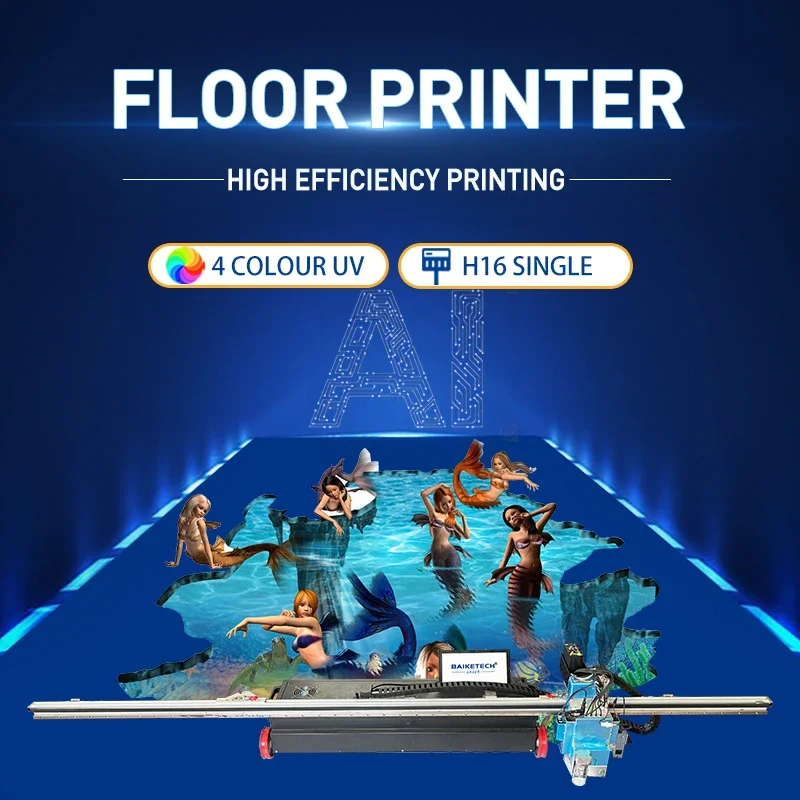 TH-UP32 Preço de atacado 3D UV AI impressora jato de tinta à terra máquina de pintura de estacionamento de carro