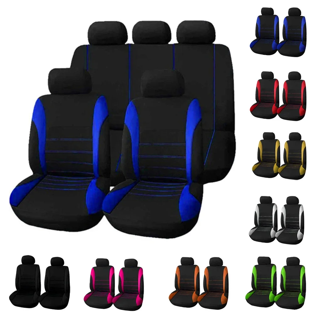 Chair Seat Pad For Dodge Avenger Caravan Charger Challenger Dart Durango Viper Fabric Car Seat Protector Covers Car Accessories