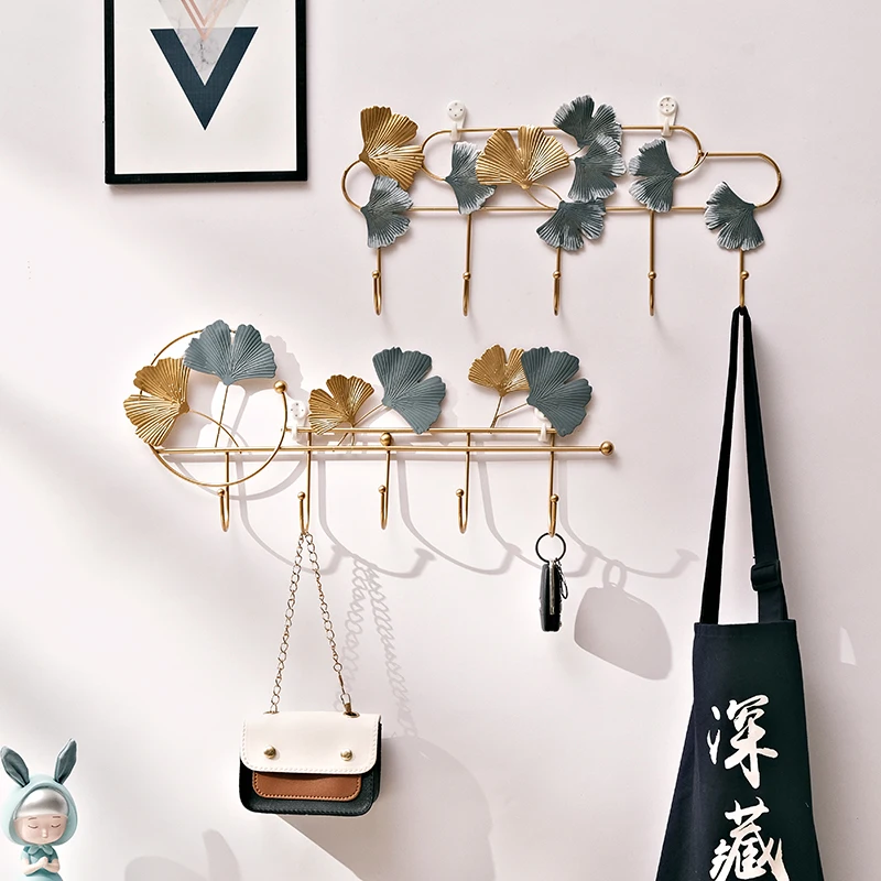 

Metal Bag Hanger Coat Racks Indoor Wall Hanging Hallway Luxury Coat Racks Modern Bedroom Porte Manteau Entrance Hall Furniture
