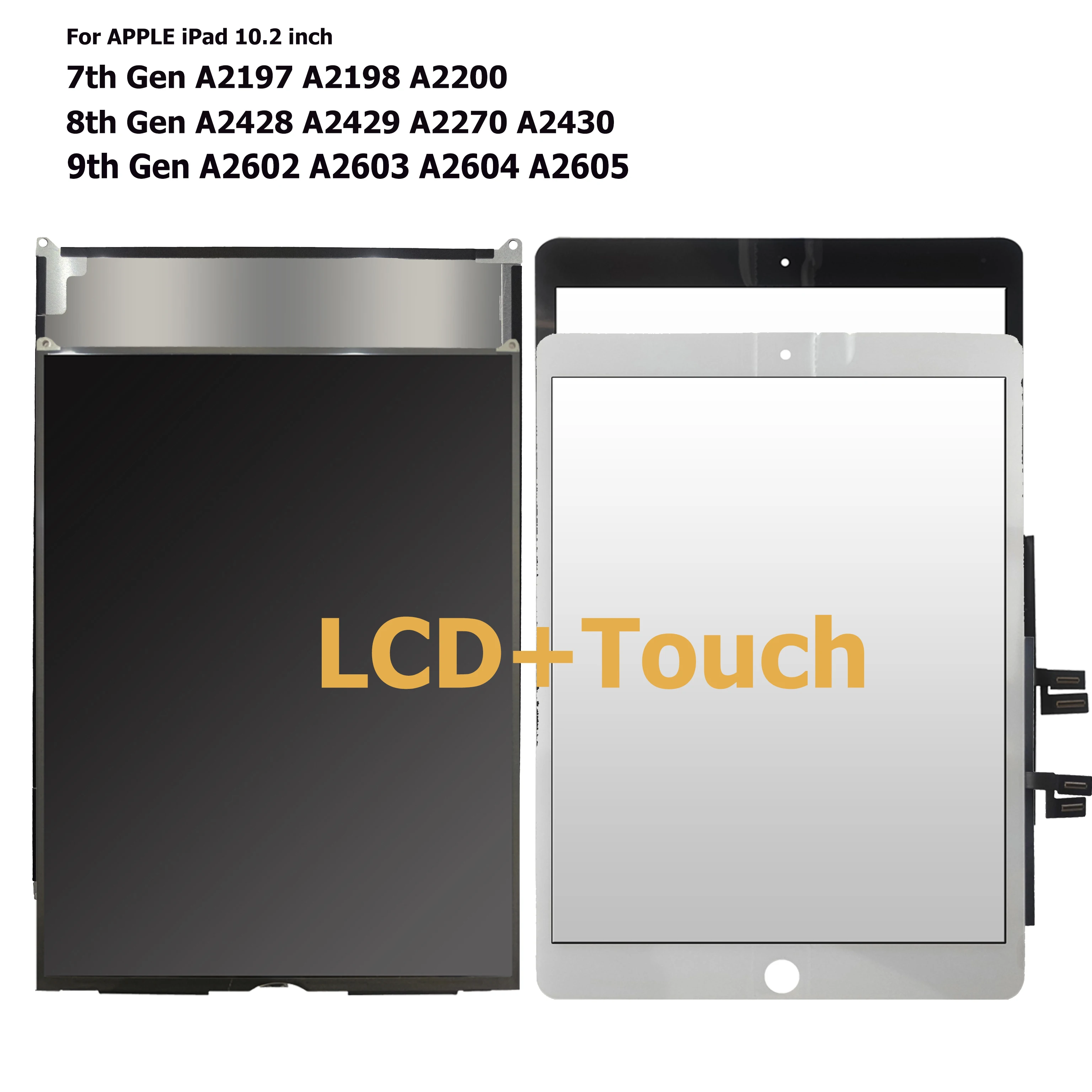 タブレット表示画面の交換 iPad Pro 10.2 2019 第 7 世代 A2197 A2200