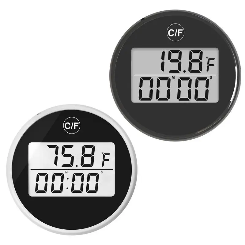 Water Bath Thermometer With Timer Small Floating Waterproof Ice Bath Thermometer With LED Display Waterproof Cold Plunge