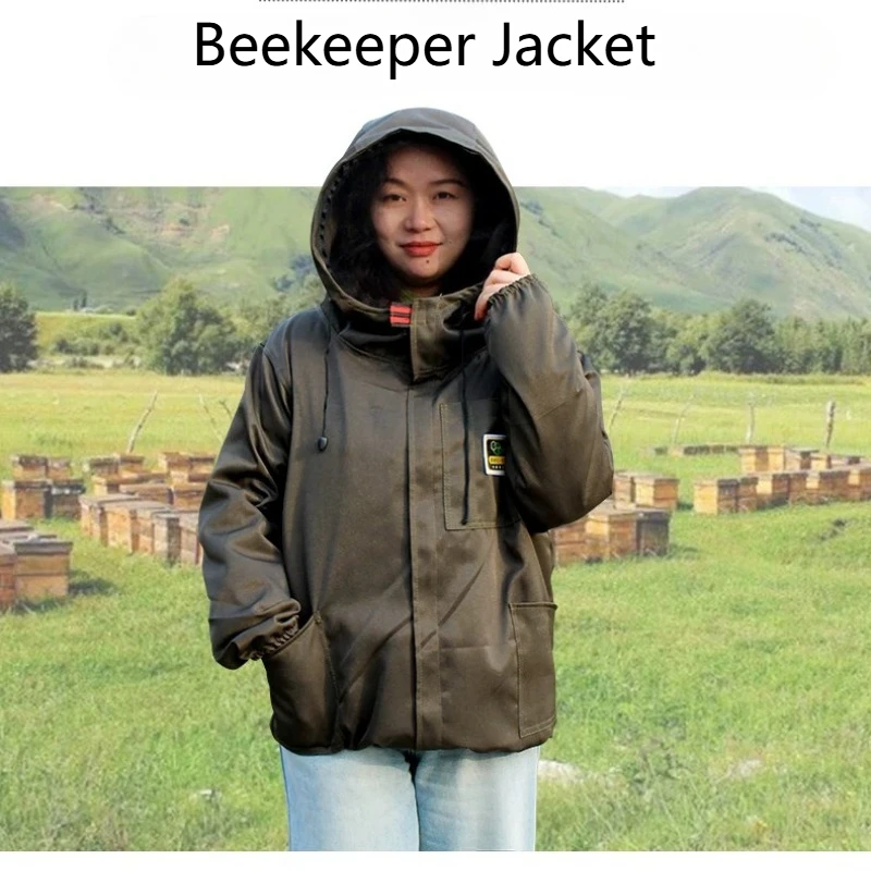 

Костюм пчеловода: дышащая куртка-полупогон для защиты от пчел, снаряжение для пчеловодства, принадлежности для пчеловодов