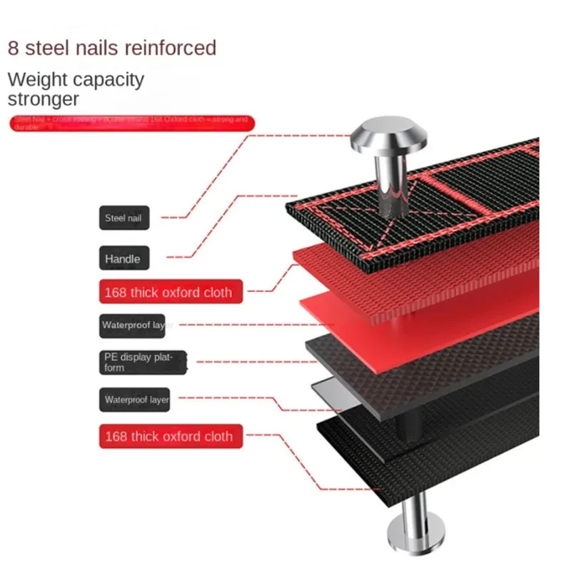 Portátil profissional resistente à prova dwaterproof água saco de armazenamento oxford saco com fundo plástico ferramenta organizador bolsa para eletricista ferramenta