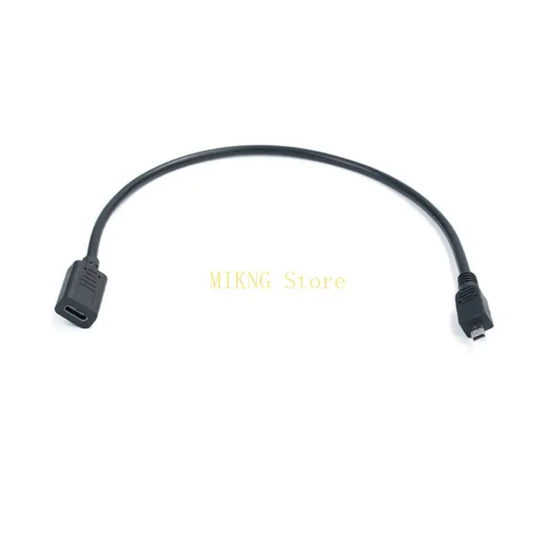 

USB Type C to Mini USB 8Pin OTG Cable Data Converter for Digital Cameras Compatibles Various Video Photo Devices best sale