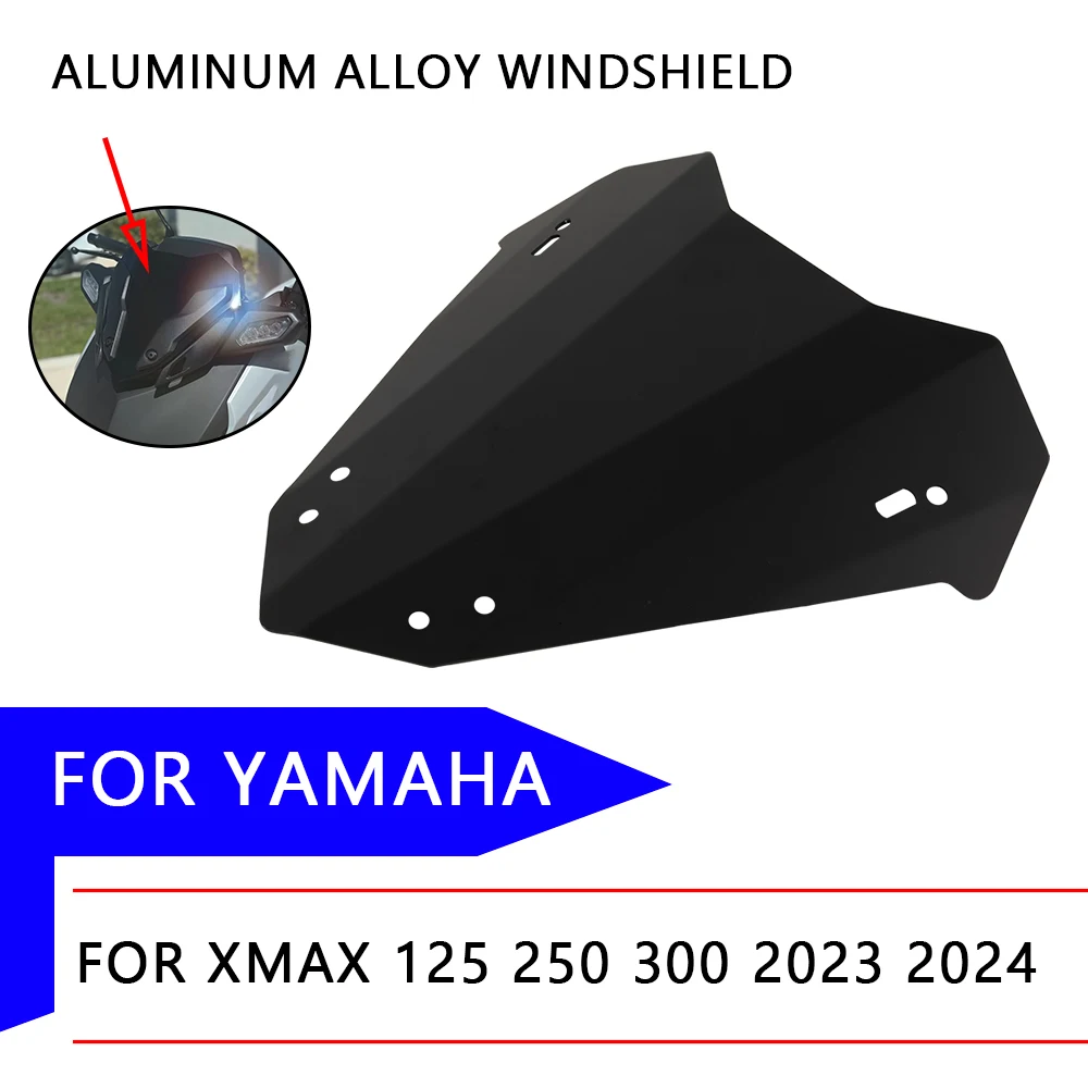 

Motorcycle Windscreen Windshield Baffle Wind Deflectors Sun Visor For YAMAHA XMAX300 XMAX125 XMAX250 XMAX 300 X-MAX 125 250 2024