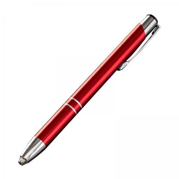 Metal Writing Pen with LED Illumination Premium Ballpoint Pen for Journaling Meeting Note Taking