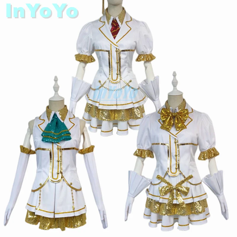 InYoYo Kira Tsubasa/Todo Erena/Yuki Anju Cosplay Costume Lovelive A-RISE Lovely S Dress Suit Halloween Uniform Party Outfit New