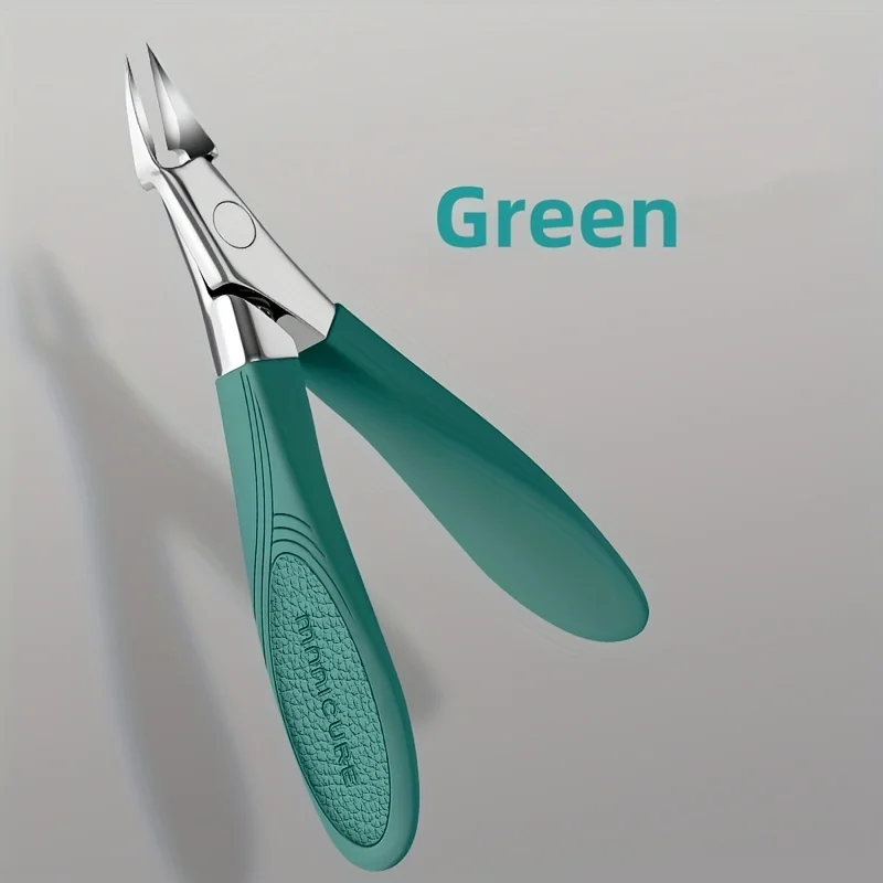 Coupe-ongles en acier inoxydable de qualité supérieure pour hypoallergénique épais, lames fines, barbe à découper pour une viande longue, idéale pour les hommes et les femmes