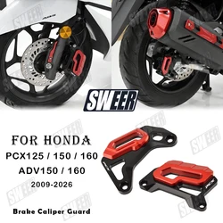 Protector de Pinza de Freno para Motocicleta Compatible con Honda ADV150 160 PCX160 150 125 2009-2026, Accesorios de Protección para Caliper de Freno