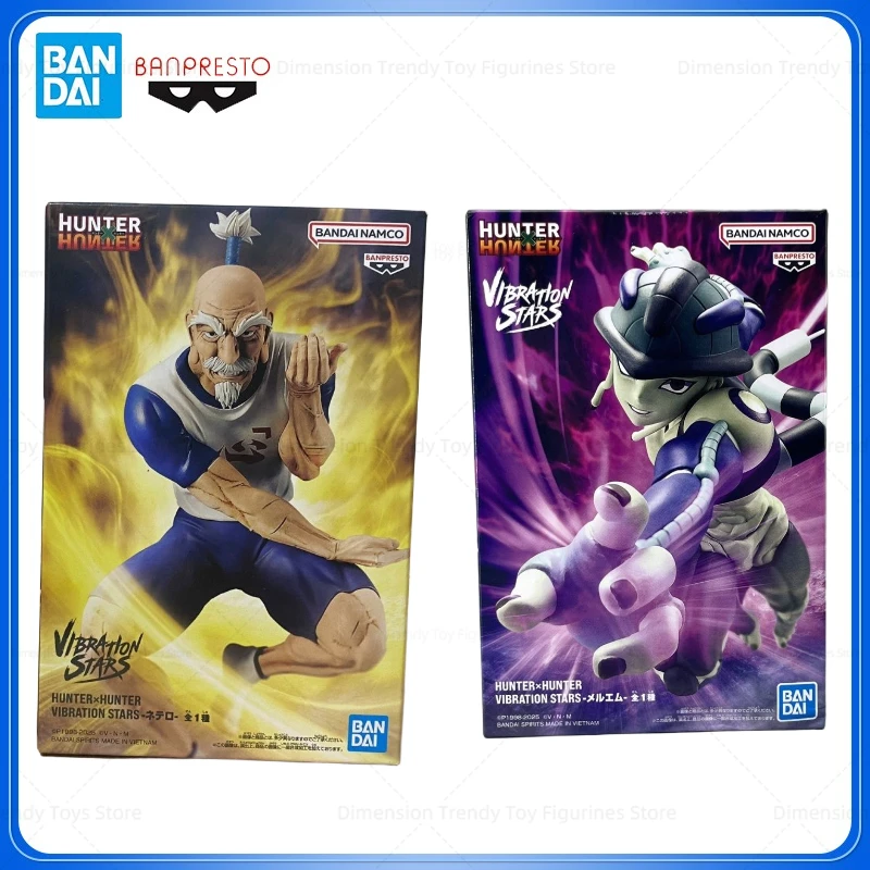 Bandai en Stock Banpresto estrellas de vibración Anime HUNTER×HUNTER Netero Meruem MODELO DE figura de acción juguetes colección de PVC regalo DT