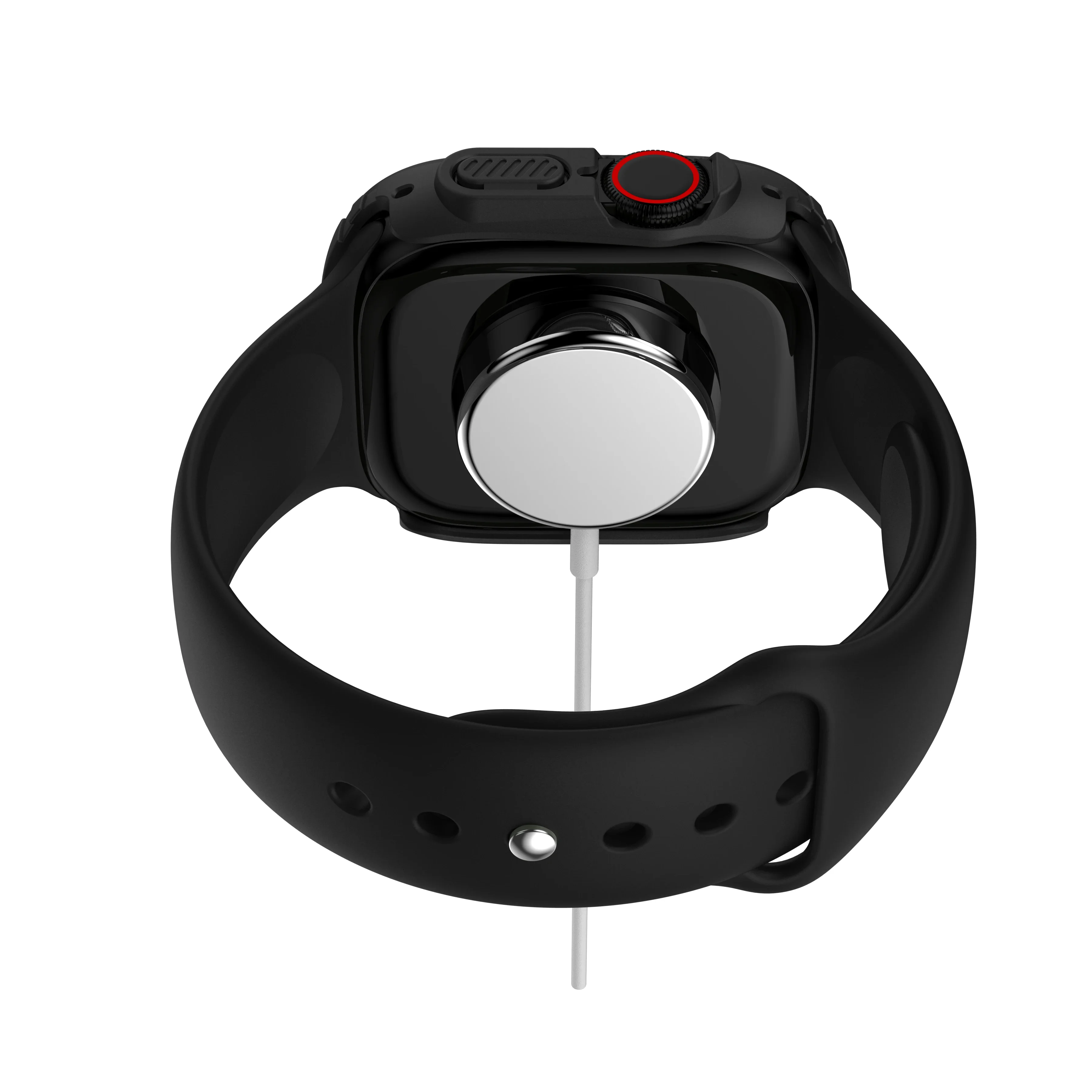 حافظة واقية لساعة أبل الترا 1/2 49 ملم غطاء ممتص للصدمات بحافة شاملة لسلسلة iWatch 8 9 Ultra 49 ملم بدون شاشة #6