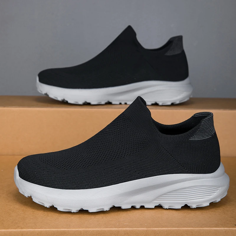 Summer Men's Casual Shoes Fashion Mesh Sneakers Comfort Ventilate Running Shoes for Man Lightweight Walking Shoes Zapatos Hombre