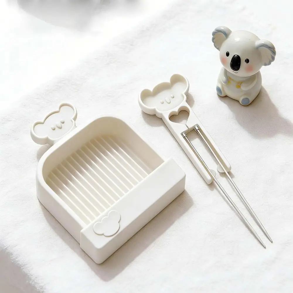 2.6mm Fuse Bead Needle Tweezer Tray Kits DIY Bead Storage Fuse Beads Picking Tray Kit Single Needle with Tray