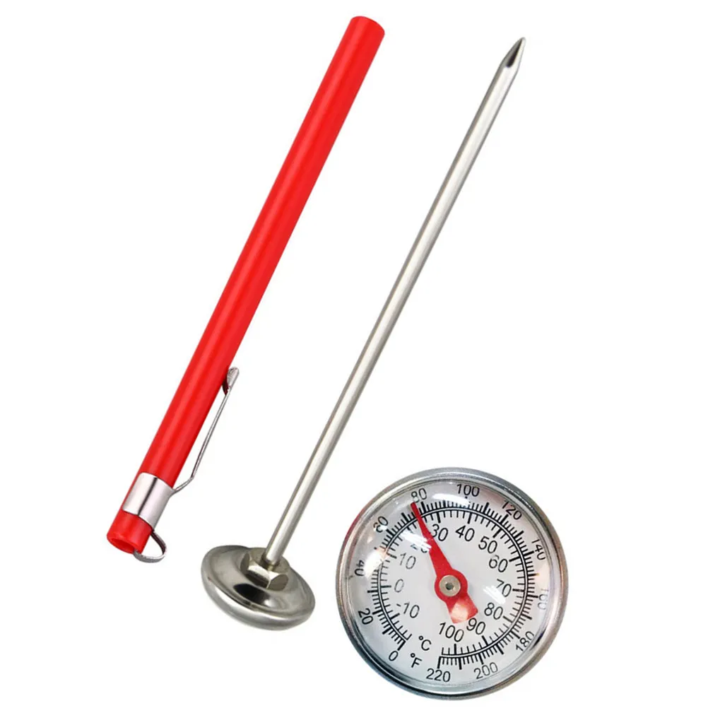 Stainless Steel Food Thermometer Digital Instant Read Meat Thermometer for Bbq Grilling Cooking Candy Making Kitchen Home Use