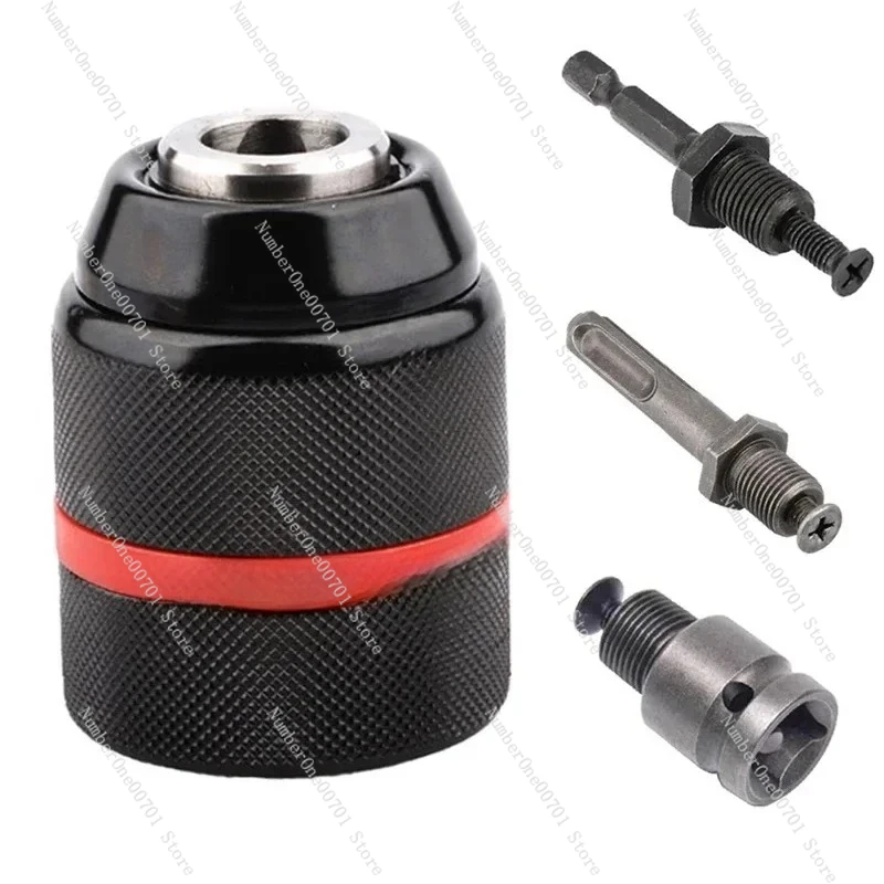 1/2-20UNF 13mm Keyless Drill Chuck Hex Shank/SDS/Socket Square Female Adaptor Hardware Tool Professional Wrench Chucks