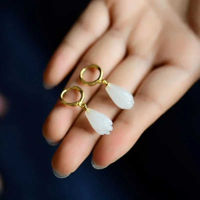 

*S925 silver plated women's vintage earrings